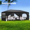 10'x10'20'30' Party Canopy Tent Outdoor Gazebo Heavy Duty Pavilion Event w/ Removable Walls