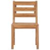 Patio Chairs 2 pcs Solid Teak Wood