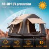 Foldable 2-3 People Amphibious Inflatable Car Roof Top Tent for camping Outdoor Glamping Camping Tent for SUV,Truck( Without Ladder, Two-tone Style