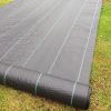 Premium 5oz Pro Weed Barrier Landscape Fabric Ground Cover Heavy Duty Commercial Anti-Weed Gardening Mat