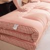 Mattress with checkered three-dimensional edges, 4 colors, Full size