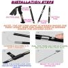 5-Section Collapsible Hiking Poles - Lightweight Trekking Poles with Secure External Lock, Adjustable Length