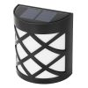 4Pack Solar Powered LED Fence Lights Water-Resistant Dusk To Dawn Sensor Fence Lamps Decorative Wall Lights For Deck, Patio, Stairs, Yard, Path, Drive